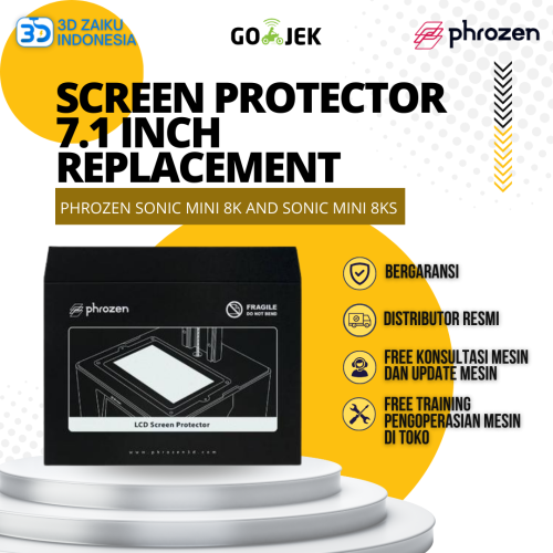 Original Phrozen Sonic Mini 8K and Sonic Mini 8KS Screen Protector 7.1 Inch Replacement     Barang Ready Stok Original Phrozen Sonic Mini 8K and Sonic Mini 8KS Screen Protector 7.1 Inch Replacement     Barang Ready Stok